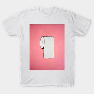 Pink Toilet Paper T-Shirt